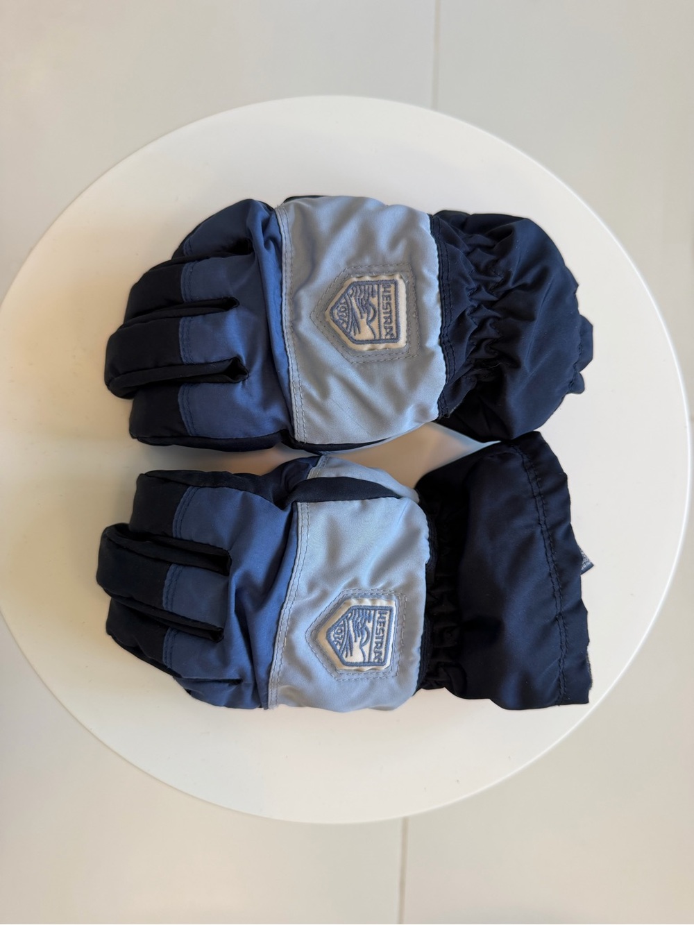 Hestra Kids’ Ski Gloves – Navy/Gray